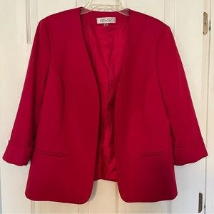Magenta Pink Kasper Size 16 Blazer